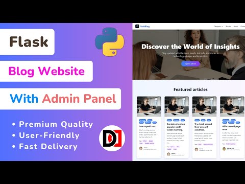 Flask Blogging Website