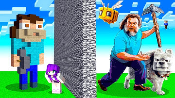 I Cheated With A MINECRAFT MOVIE in Build Battle!