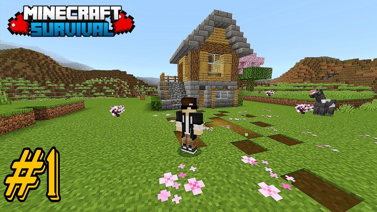 Minecraft PE Survival Series Ep 1 🔥 | New Journey Begins! | Hindi ...
