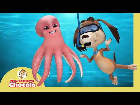🤿 GLU GLU GLU 🐙 | MEU CACHORRO CHOCOLO 🐶 | MÚSICAS INFANTIS PARA BRINCAR | CANÇÕES PARA CRIANÇAS