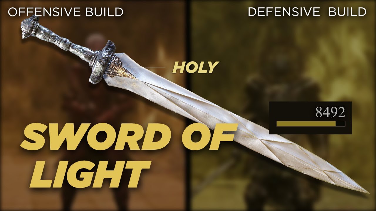 Elden Ring DLC - I Tried Sword of Light / STR DEX Build Guide RL150 ...