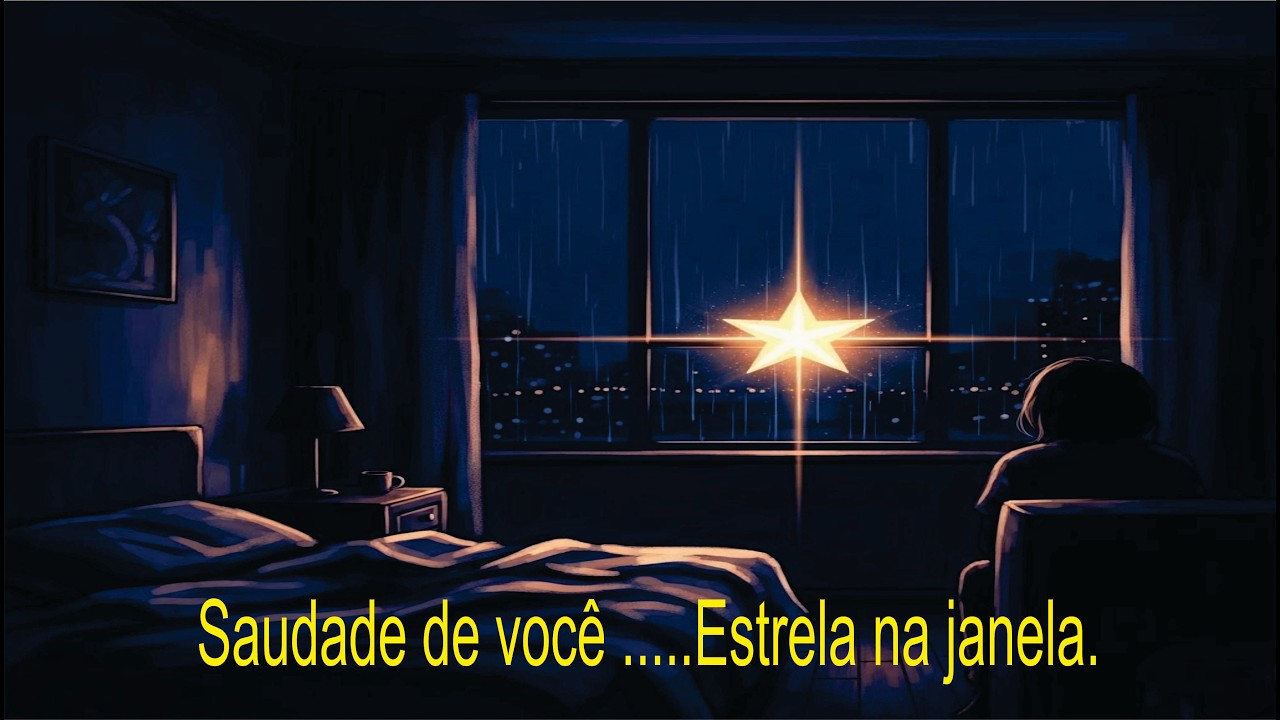 Saudade  de você  Estrela na janela