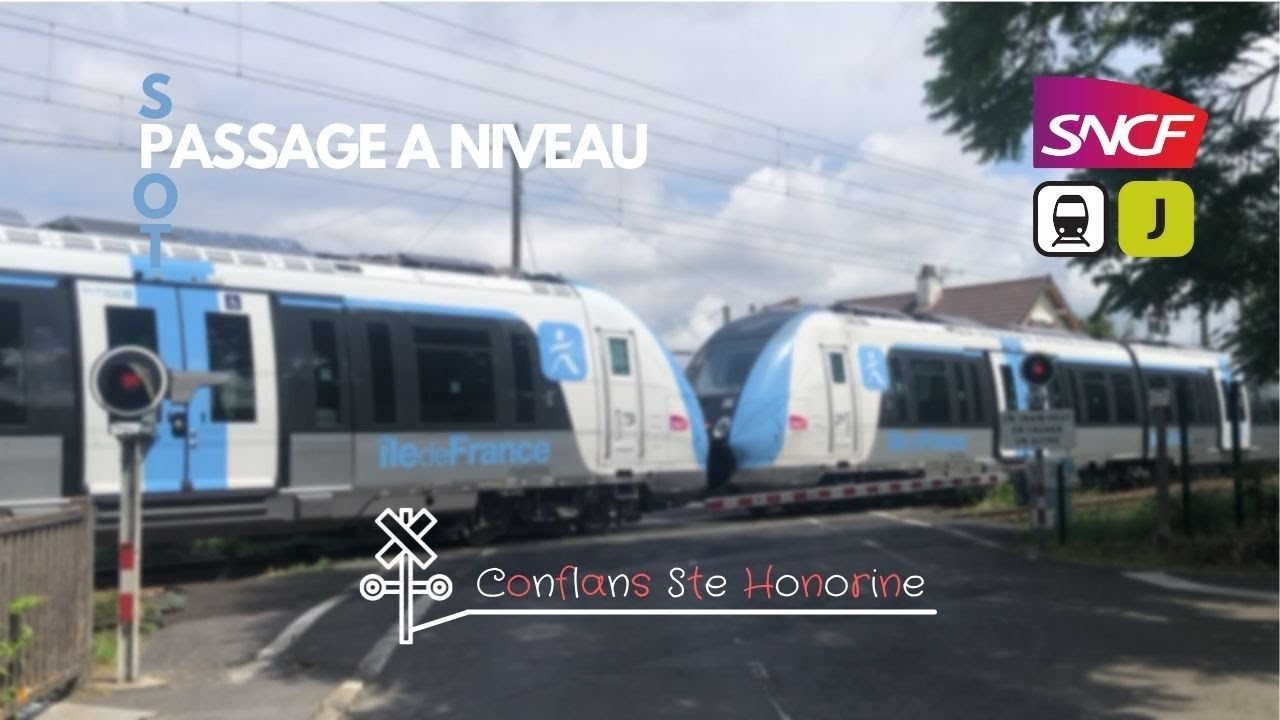 Spot Passage A Niveau Transilien SNCF Ligne J Conflans Ste Honorine Spécial 1K abonnés