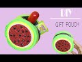 ИДЕЯ ДЛЯ самодельного ПОДАРКА/ DIY GIFT POUCH/Gift Ideas/Craft Ideas  DIY Crafts