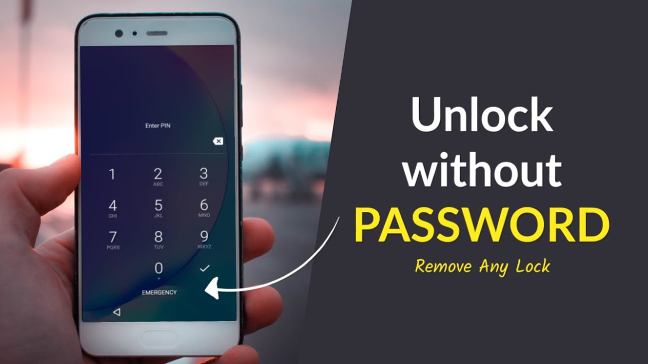 How To Unlock Android Phone Password Without Losing Data Youtube 