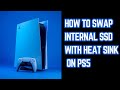 How To Swap An Internal SSD With Heatsink On PS5 In 3 Minutes