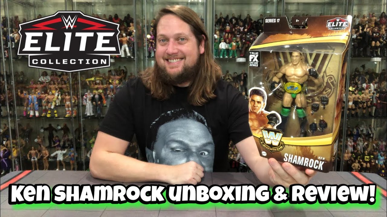 Ken Shamrock WWE Legends Series 17 Unboxing & Review!