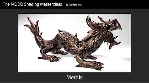 The Modo Shading Masterclass part 2 trailer