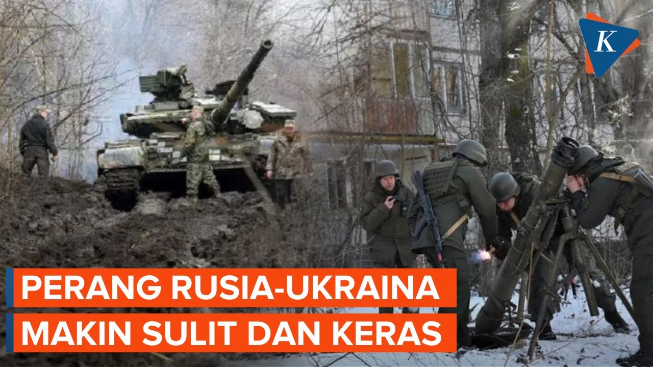 Gambaran Perang Rusia-Ukraina di Musim Dingin - YouTube