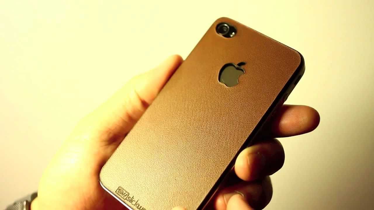 SlickWraps Leather Series for iPhone