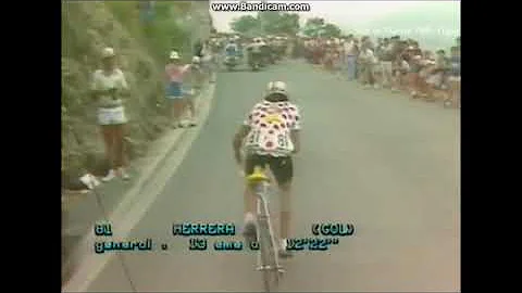 Tour de France 1985 - Etape 17 - Pedro Delgado rsi...
