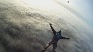 Balloon Bungee Jump and Cut away to a Skydive
