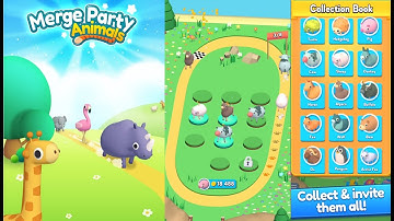Merge Party Animals !! Part #01 Gameplay  Party with your favorite animals