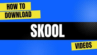 How to Download Videos from Skool.com using wget (2025 Update) – Step by Step Tutorial