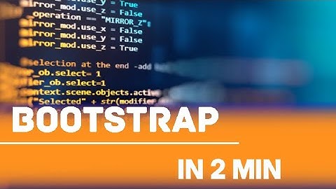 full website using bootstrap, in 2 min just scrolling. November 17, 2022 #website ##video