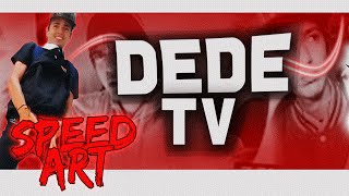 speed art - canal dedetv (vitor designer)