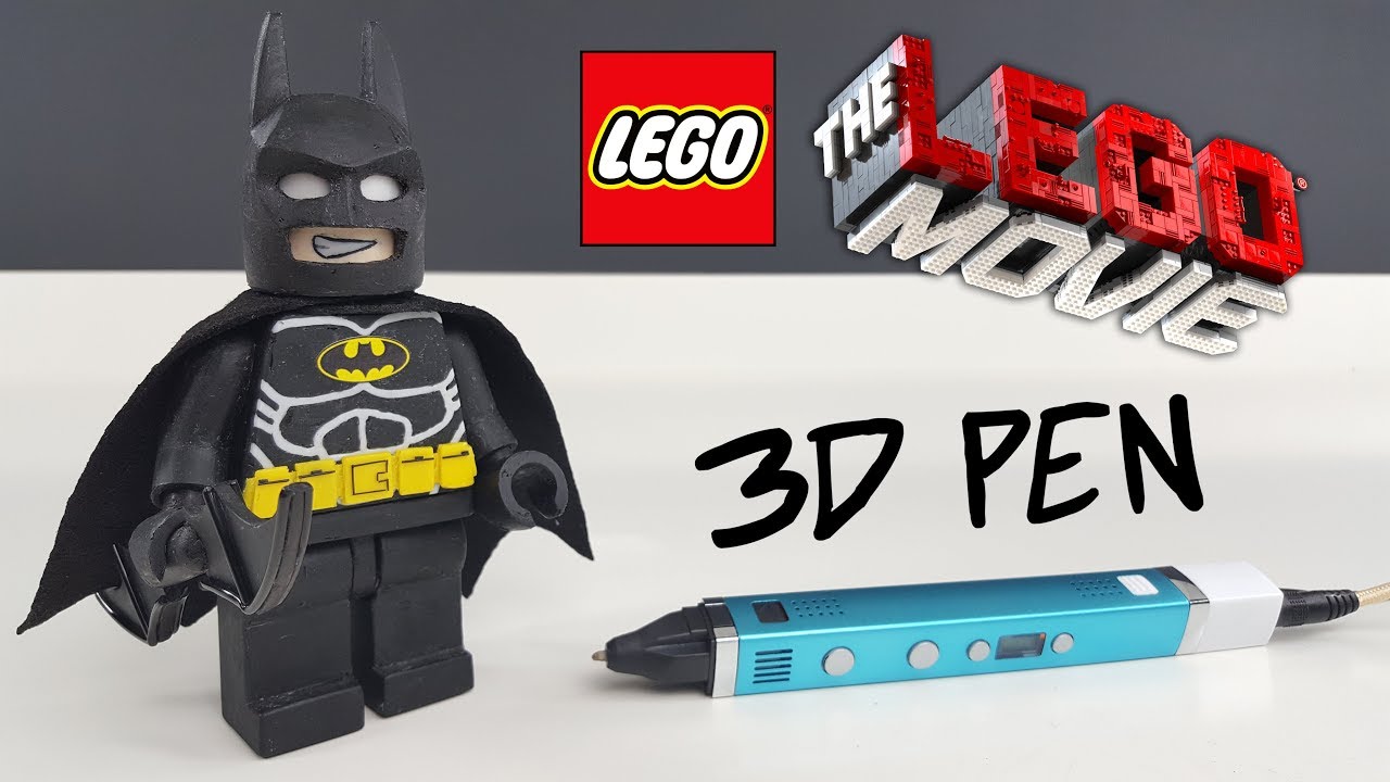 Lego Batman - 3D pen creation - Lego Movie - YouTube