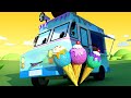 Crème glacée - Apprendre avec Tiny trucks 👶 🚚 Dessin animé éducatif pour enfants