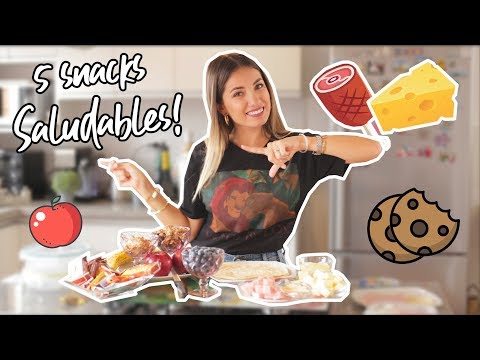 Vídeo: 7 Snacks Que No Dañarán Tu Figura