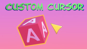 How to make a custom cursor in Armory 3D #armory3d
