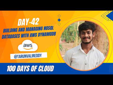 Day 42 : How To Create NOSQL DataBase Using DynamoDB In AWS | 100 Days Of Cloud | KK