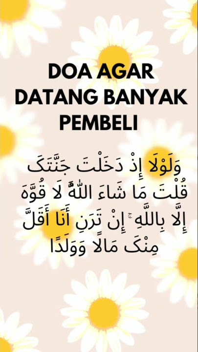 DOA PENGLARIS BANYAK PEMBELI SUKSES BERDAGANG  subscribe @murbaragachannel