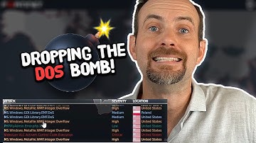 Dropping the DoS BOMB! Security+ series sneak peak COMING SOON...
