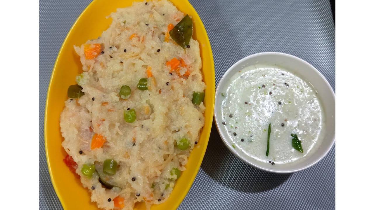 Rava Semiya Khichadi Recipe | Tasty South Indian Breakfast in 10 ...