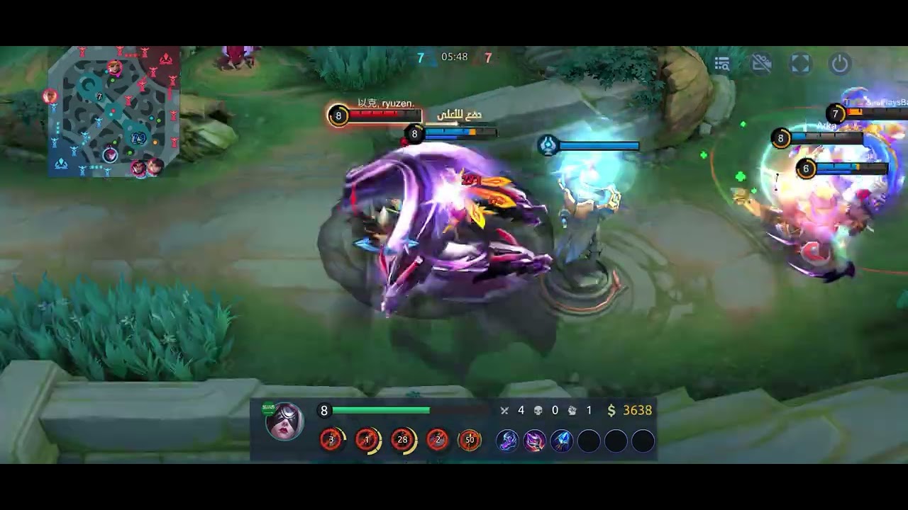 موبايل ليجند : قيم فارسا دو رانك ضد فاني 5 على العالم🔥#5