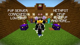 BEST CRACKED PVP SERVER \/\/ VIPEOUT_YT \/\/ DungeonMc x Cyperlands (24\/7)