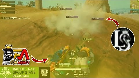 Beg For Mercy (BFM) Vs Lost Esports (LS) In Pmco Pakistan 2021 Group Stages