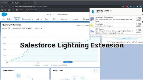 Salesforce Lightning Extension for Chrome can help organize your tab chaos!