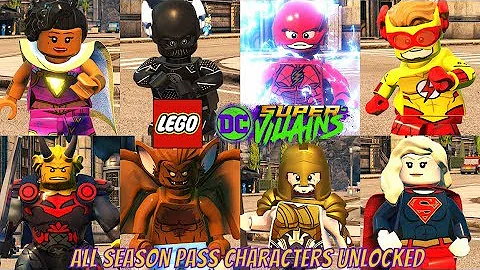 Does LEGO DC Super-Villains Deluxe Edition come with all DLC?