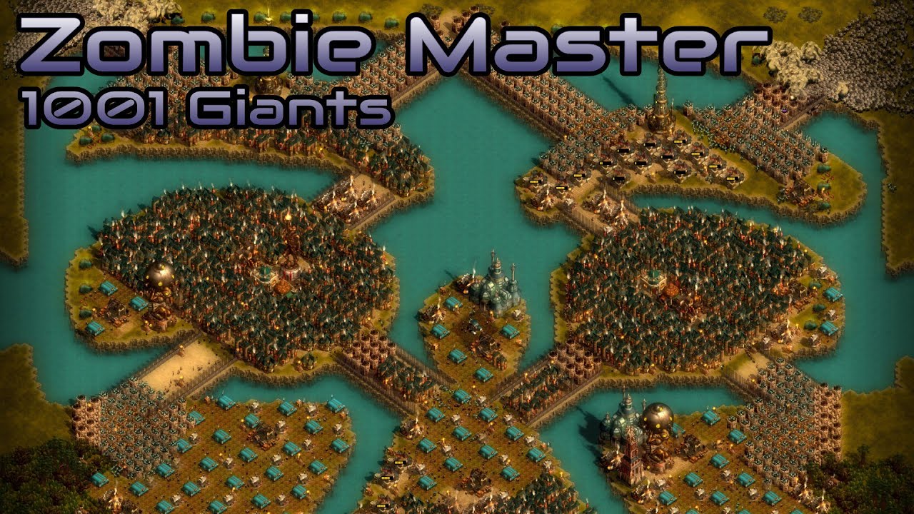 They are Billions - Zombie Master! 1001 Giants - Custom Map - No pause ...