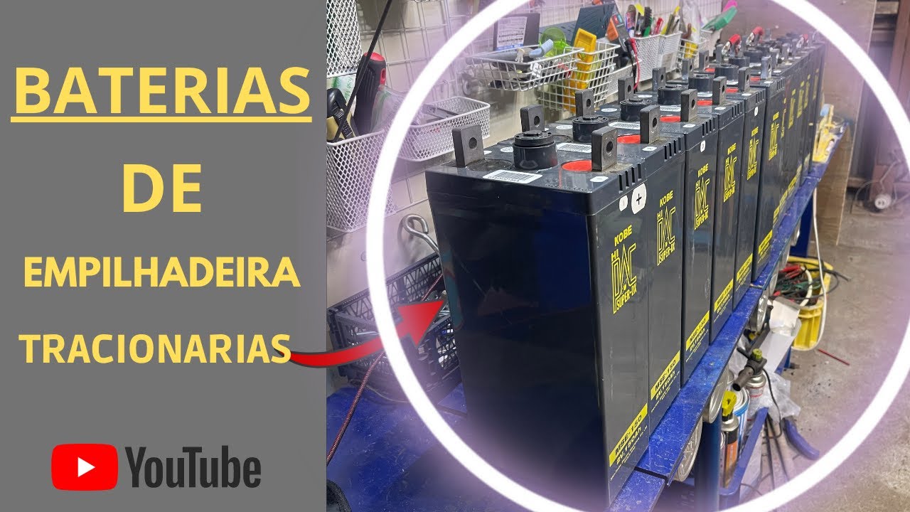 BATERIAS DE EMPILHADEIRA TRACIONÁRIAS
