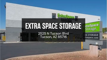 Storage Units in Tucson, AZ on N Tucson Blvd | Extra Space Storage