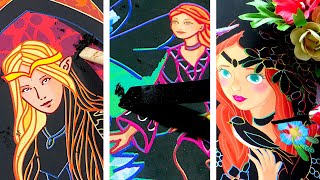 3+ Hours of Scratch Art ASMR | No Talking