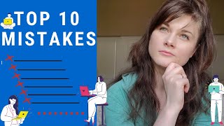 What are most common mistakes software engineers make in their career