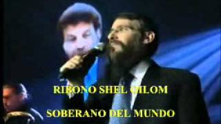 RIBONO SHEL OLAM letra español.wmv chords