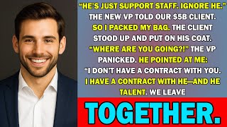 VP Called Me 'Just Support Staff' - The $5B Client Walked Out With Me - Corporate Revenge