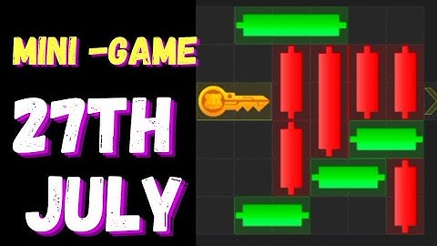 HAMSTER KOMBAT MINI-GAME MADE EASY (KEY PUZZLE SOLVED 27th JULY)