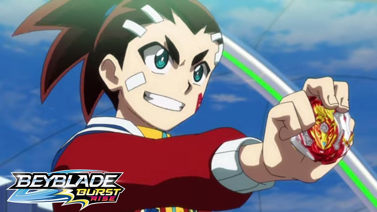 BEYBLADE BURST RISE Épisode 13 Partie 2 : La récompense : Dante contre Aiger !