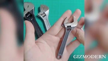 2.5"/4" Adjustable Mini Anti-rust Wrench, for Home, Office & Everyday Carry