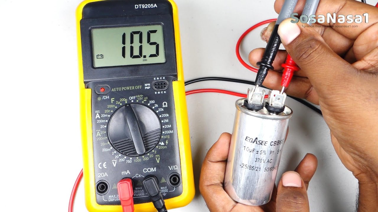 Probar Como Descargar Capacitores Con Multimetro Digital - Infoupdate.org