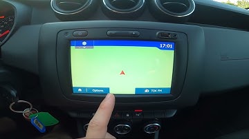 How to Enter and Manage Navigation and Map in Dacia Duster II ( 2017 – now )