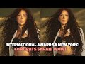 JUST IN: Sarah Geronimo won an international award from New York. Wow!