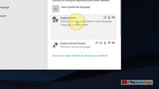 How to add US International Keyboard in Windows 10 screenshot 5