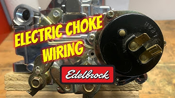 How to Wire an Electric Choke