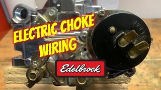 How to Wire an Electric Choke