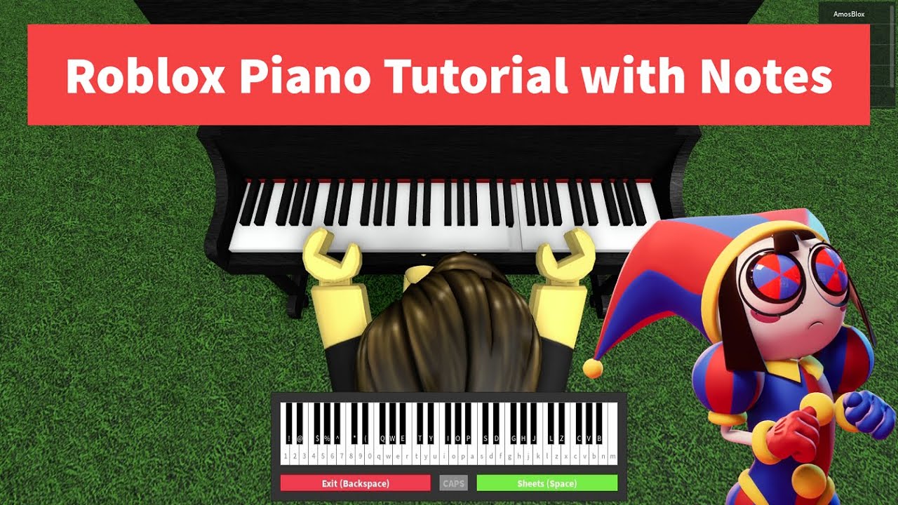 how to play digital circus in roblox piano on letters｜TikTok Search